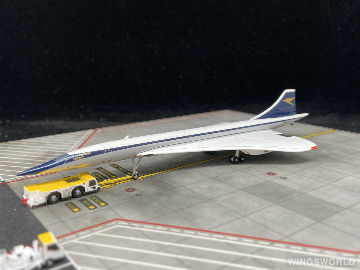 JC Wings 1:400 XX4674 BOAC 英国海外航空 Concorde G-BOAC
