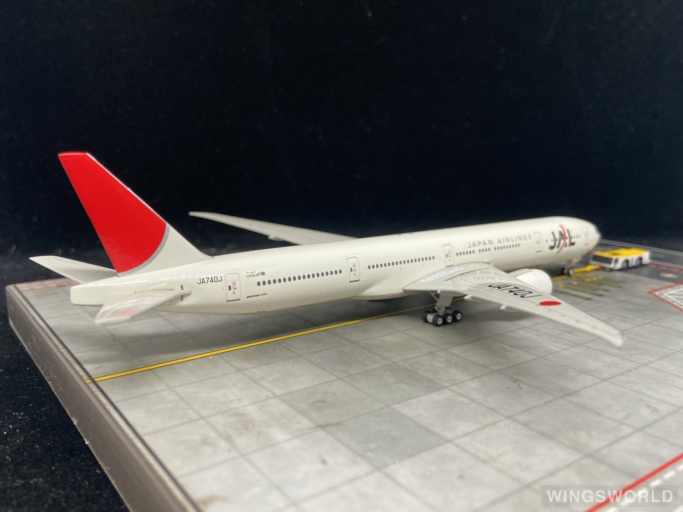 超レア❗️Phoenix B777-300ER 日本航空 JA741J 1/400 1/400 B777-300ER JAL 新鶴丸塗装 JA741J [04184] フェニックス
