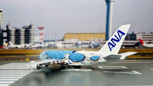 Aviation ANA A380-800 1:400 全日空 JA381A Amazon.com: JC Wings ANA Flying Honu Lani Livery Airbus A380
