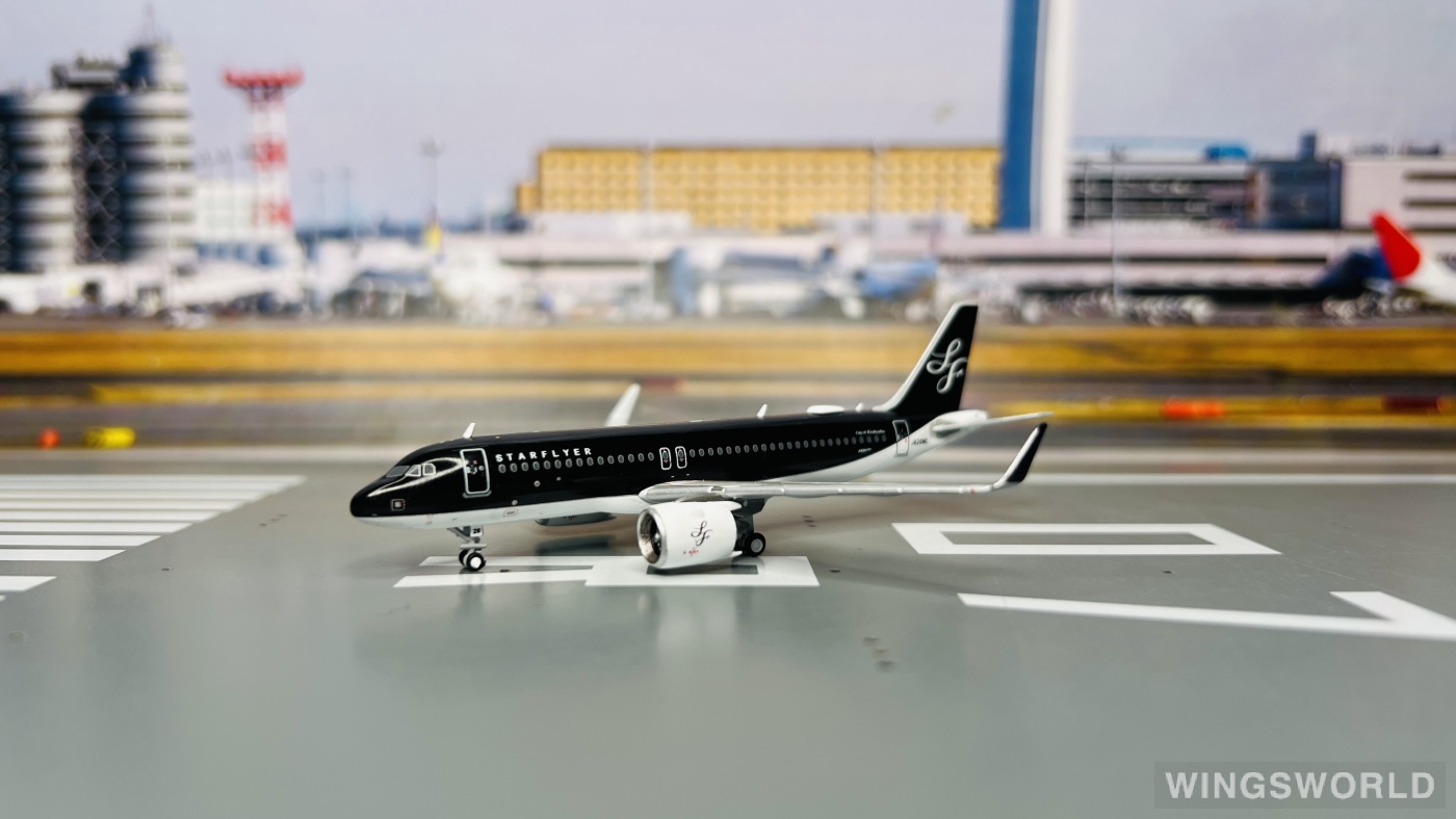 Geminijets 1:400 SFJ4006 StarFlyer 星悦航空 Airbus A320neo JA28MC