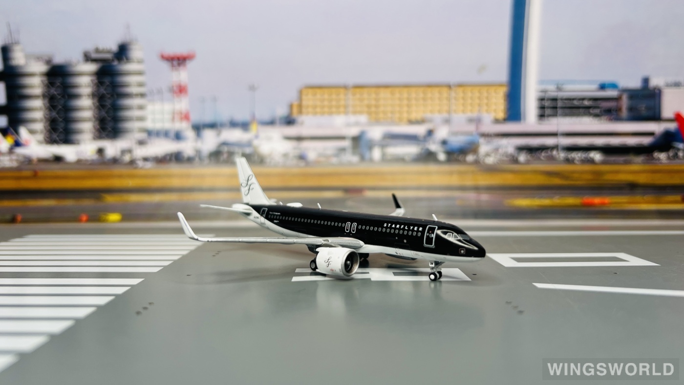 Geminijets 1:400 SFJ4006 StarFlyer 星悦航空 Airbus A320neo JA28MC