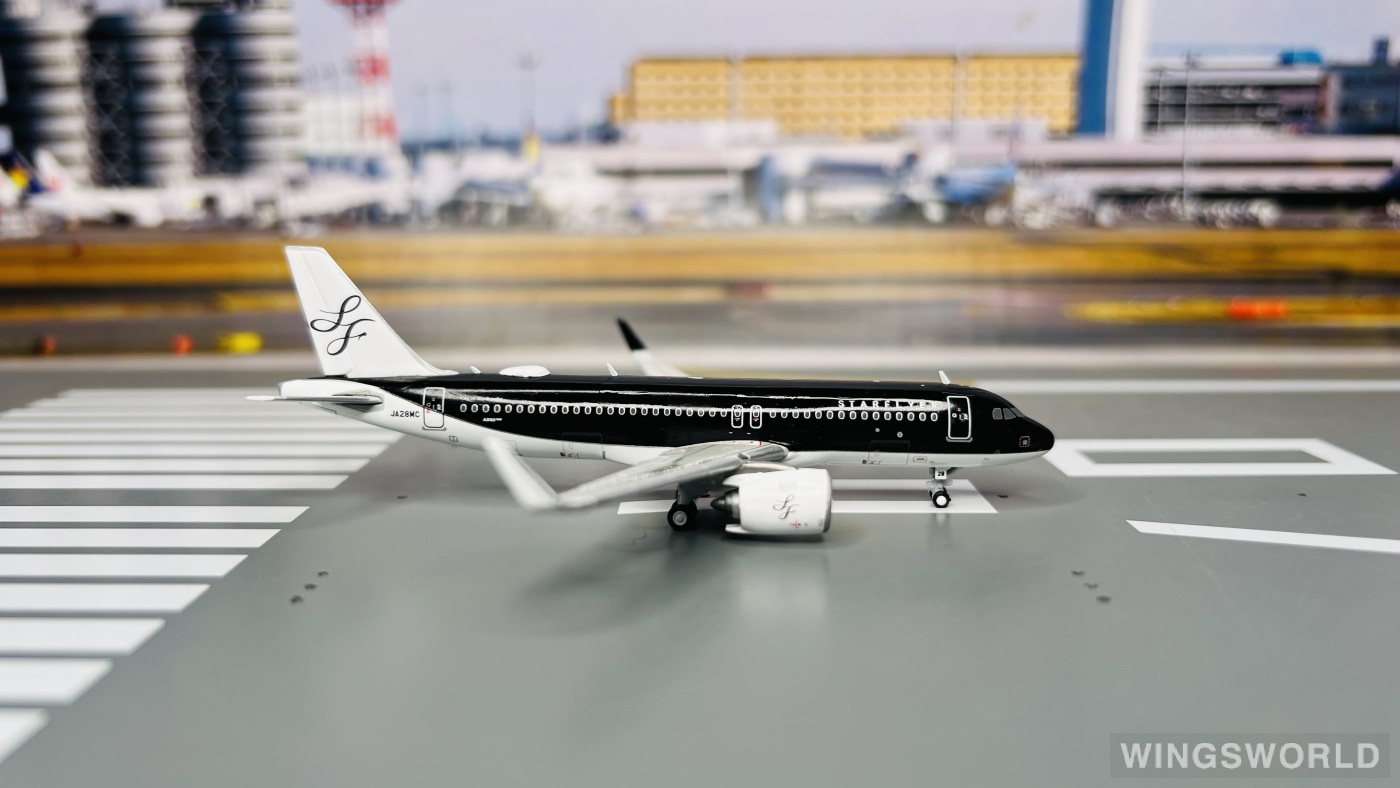 Geminijets 1:400 SFJ4006 StarFlyer 星悦航空 Airbus A320neo JA28MC