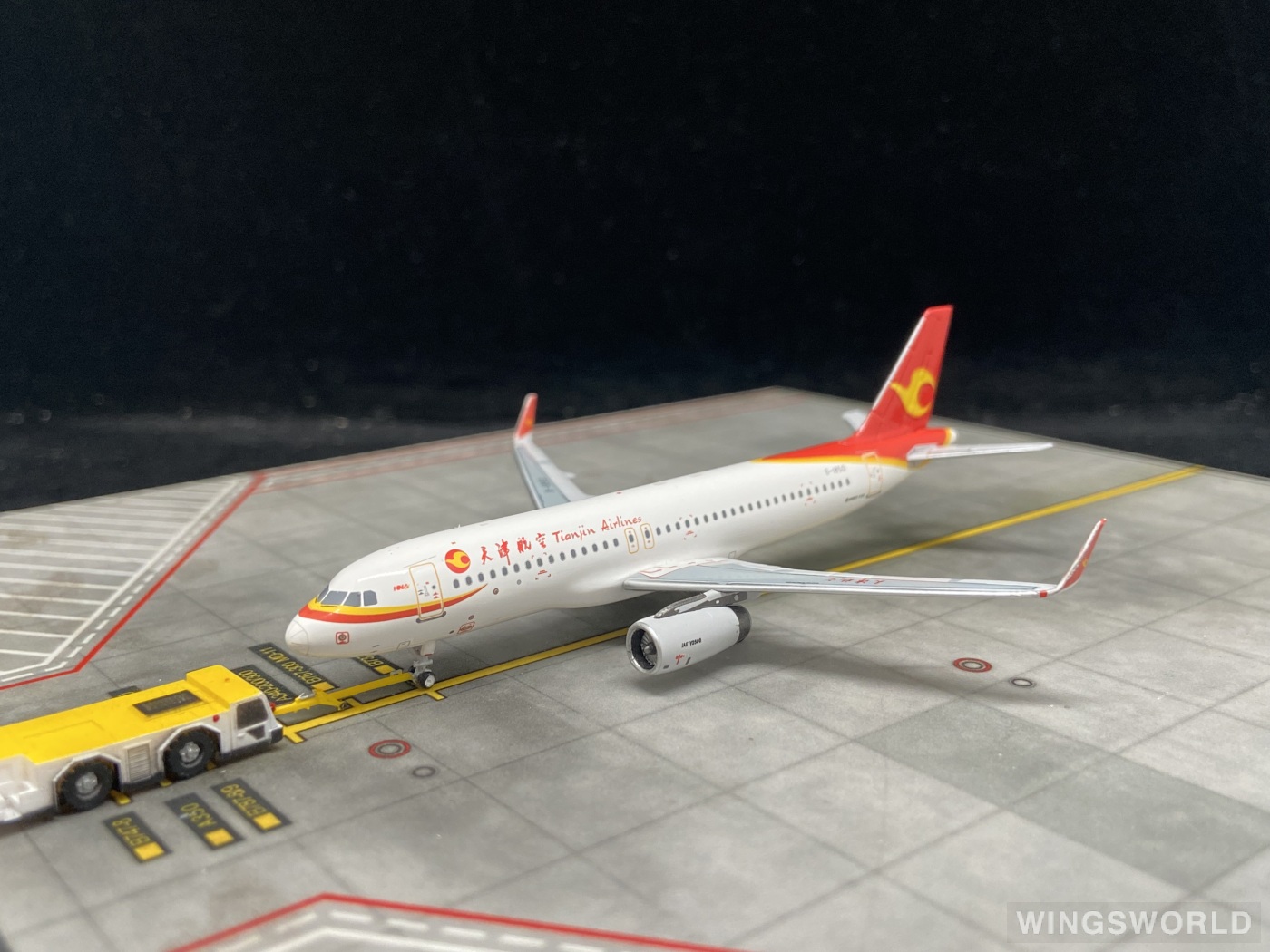 Skywings 1:400 SKY-PM-022 Tianjin Airlines 天津航空 Airbus A320 B-1850