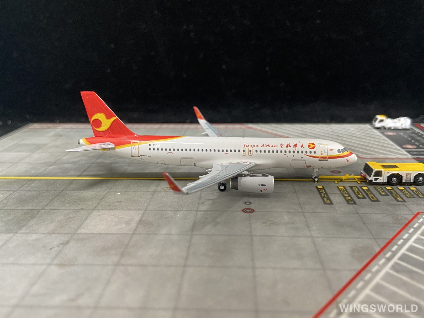 Skywings 1:400 SKY-PM-022 Tianjin Airlines 天津航空 Airbus A320 B-1850