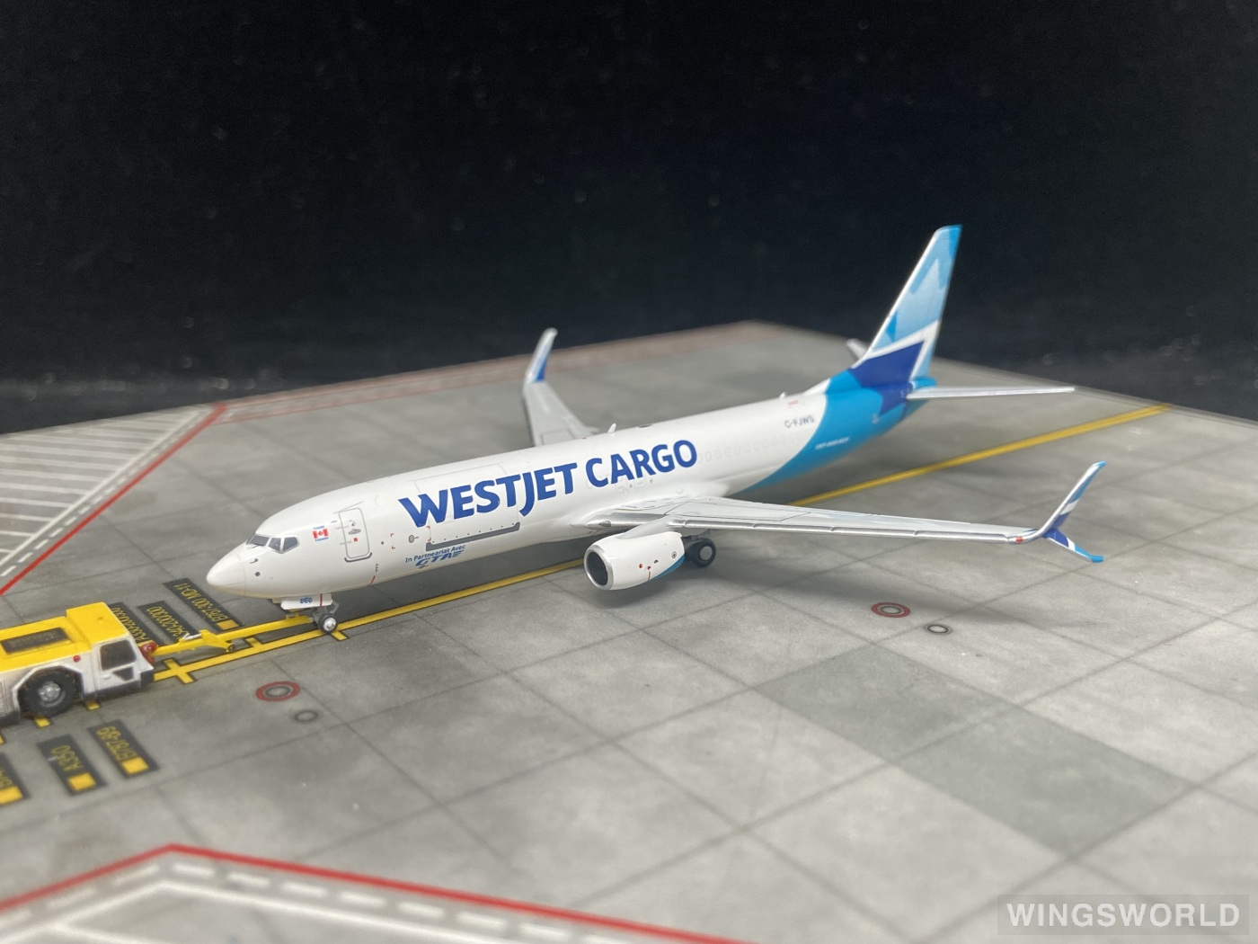 NGmodels 1:400 NG58139 WestJet 西捷航空 Boeing 737-800 C-FJWS