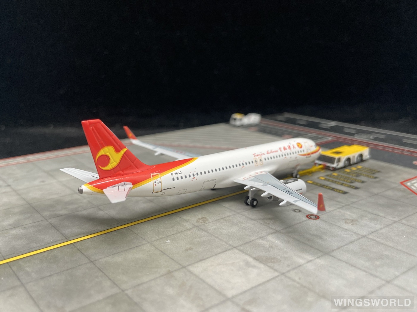 Skywings 1:400 SKY-PM-022 Tianjin Airlines 天津航空 Airbus A320 B-1850