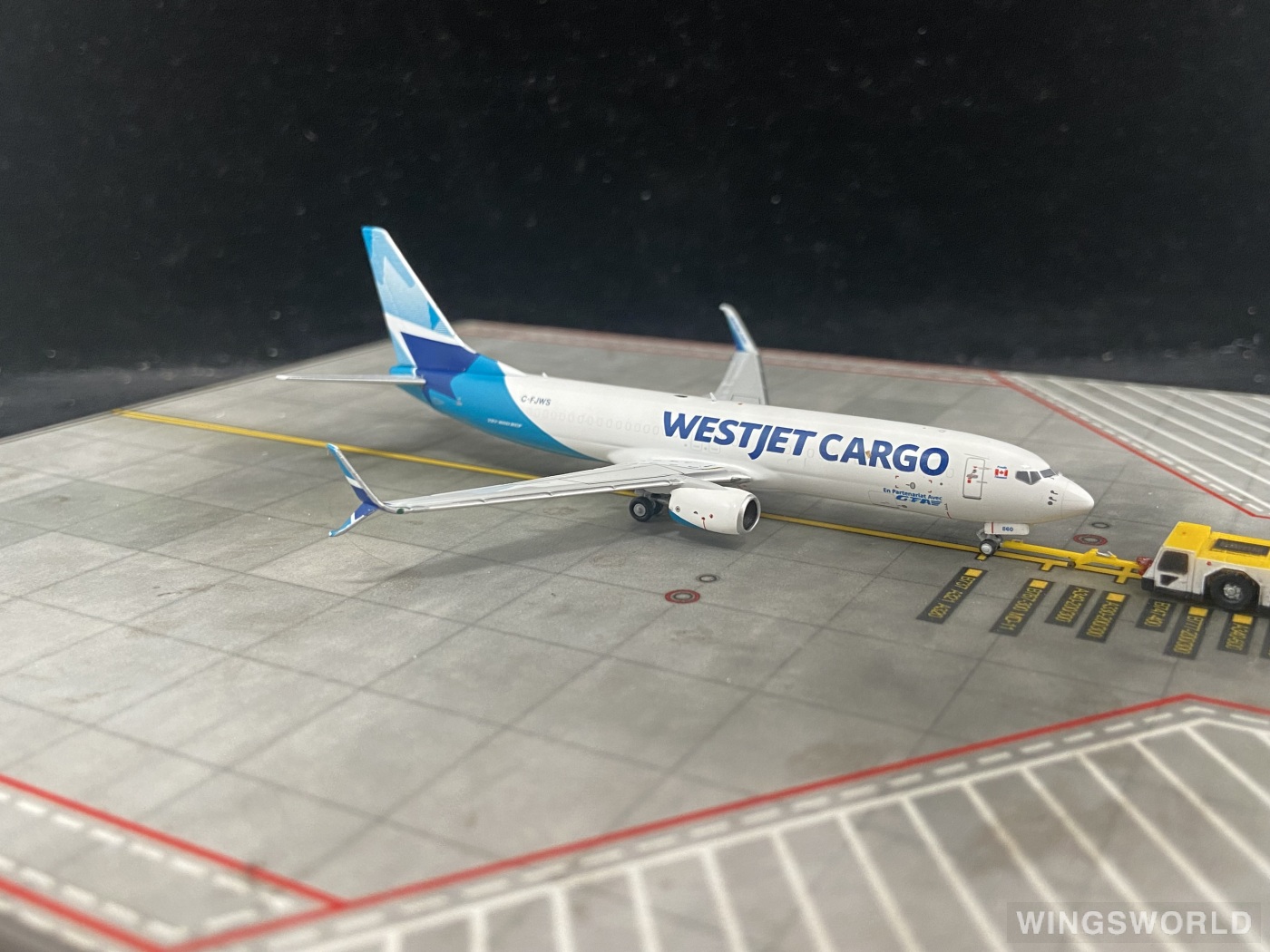 NGmodels 1:400 NG58139 WestJet 西捷航空 Boeing 737-800 C-FJWS