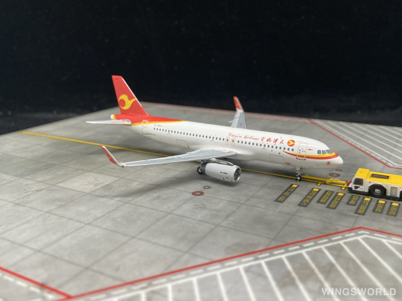 Skywings 1:400 SKY-PM-022 Tianjin Airlines 天津航空 Airbus A320 B-1850
