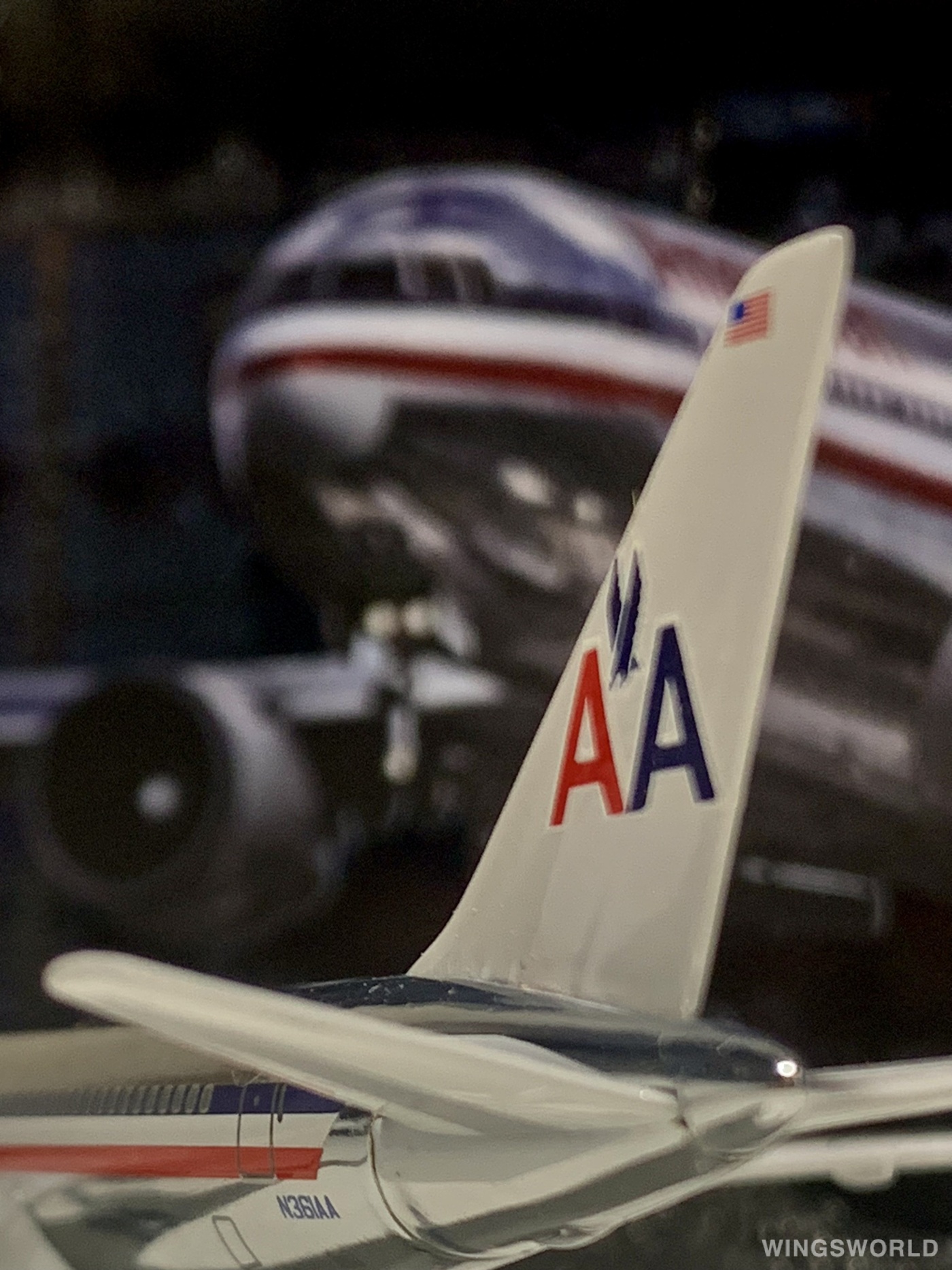 Geminijets 1:400 GJAAL081C American Airlines 美国航空 Boeing 767-300 N361AA