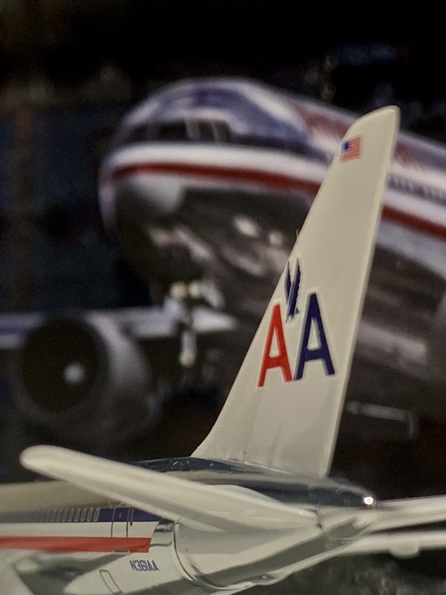 American Airlines 美国航空 Boeing 767-300 N361AA Chrome GJAAL081C Geminijets 1:400
