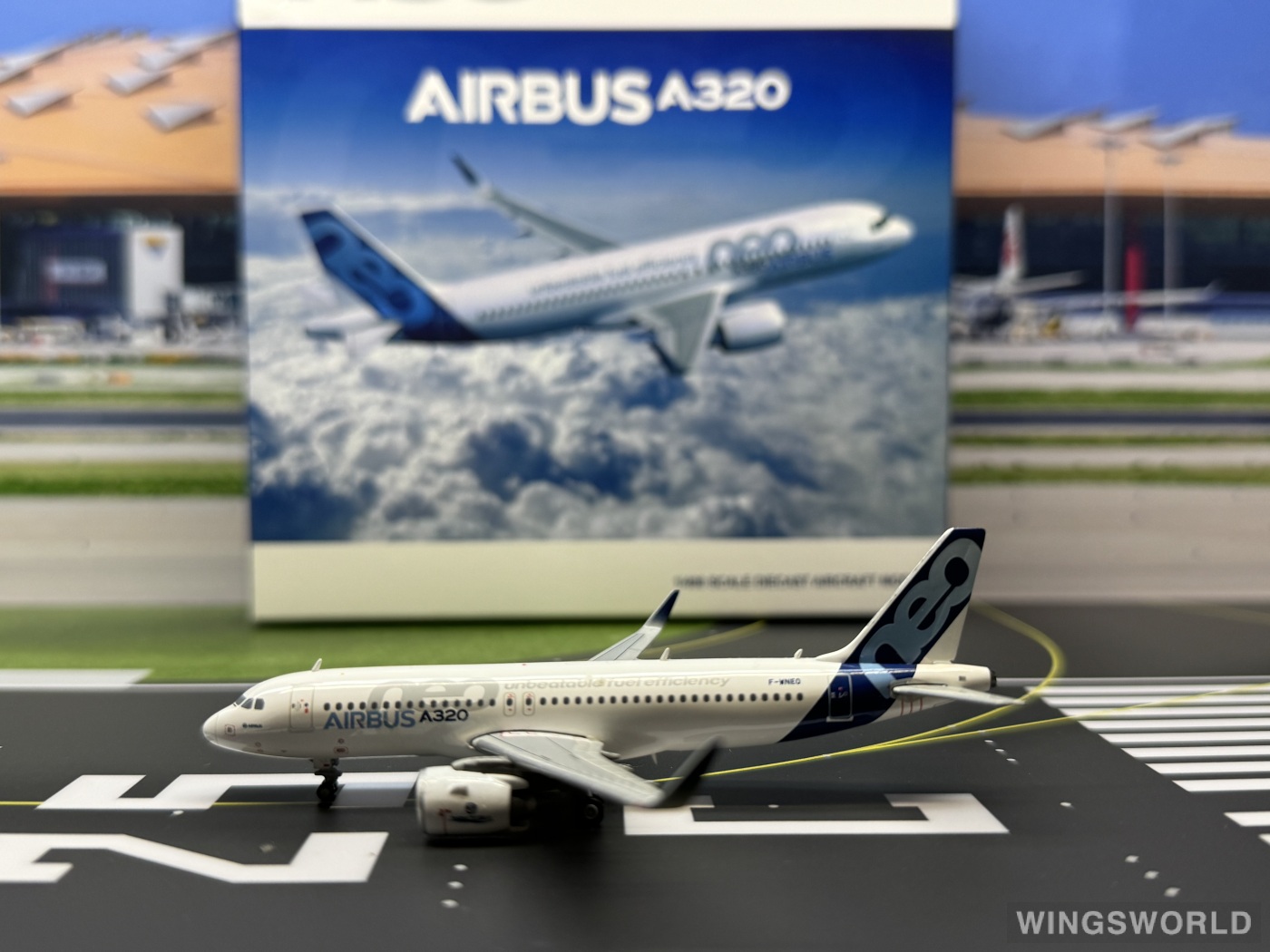 JC Wings 1:400 LH4026 Airbus 空中客车 Airbus A320neo F-WNEO