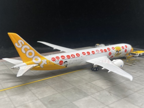 PH11161 Scoot 酷航Boeing 787-9 9V-OJE 新加坡建国50年彩绘