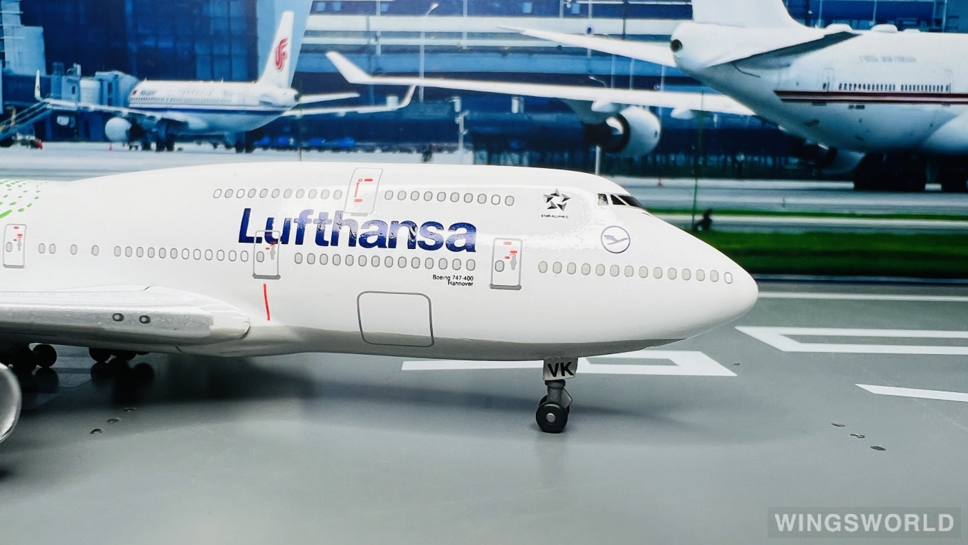 Dragon Models 1:400 Boeing 747-400 Lufthansa 汉莎航空55183 D-ABVK