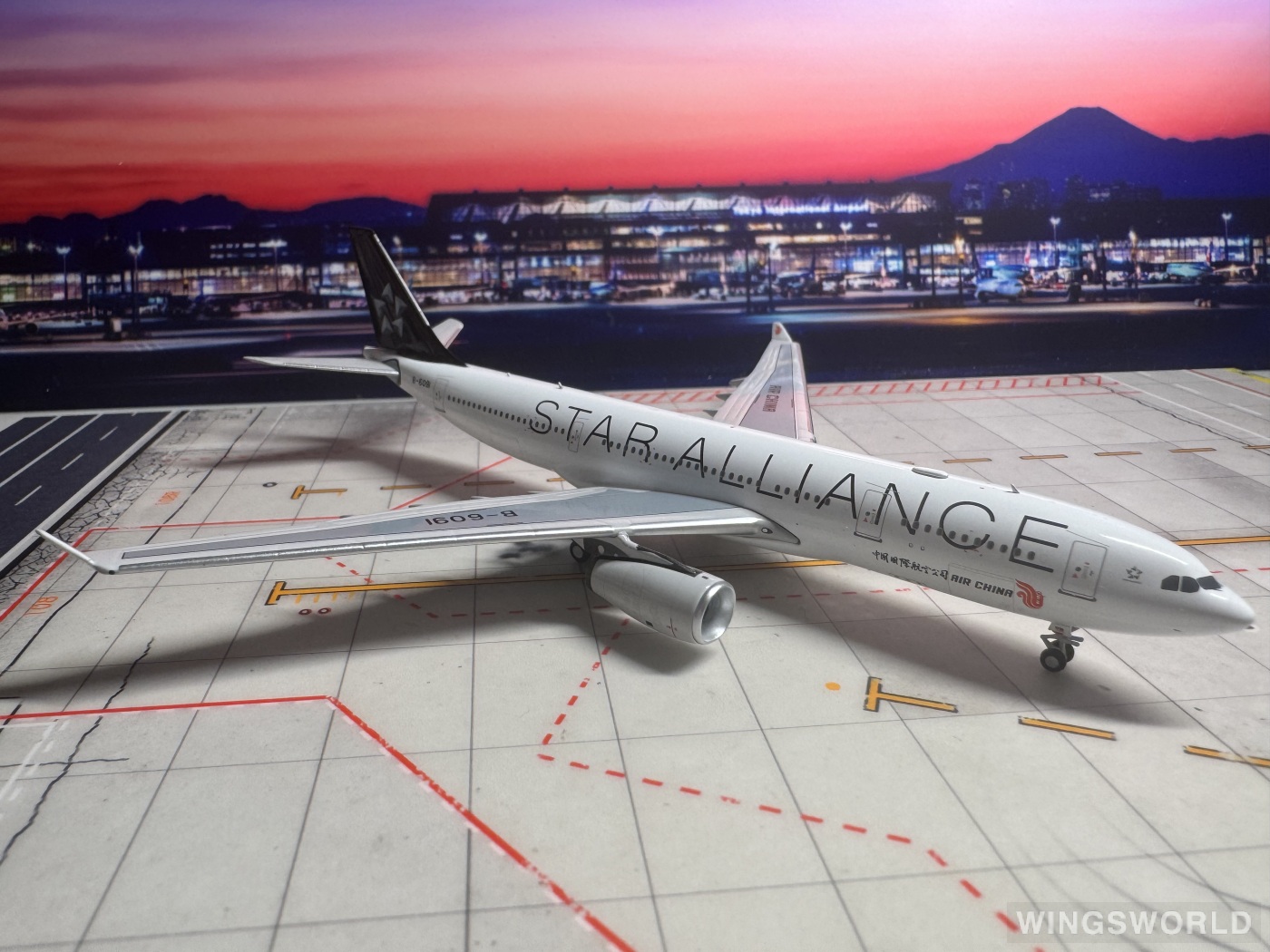 NGmodels 1:400 NG61078 Air China 中国国际航空 Airbus A330-200 B-6091