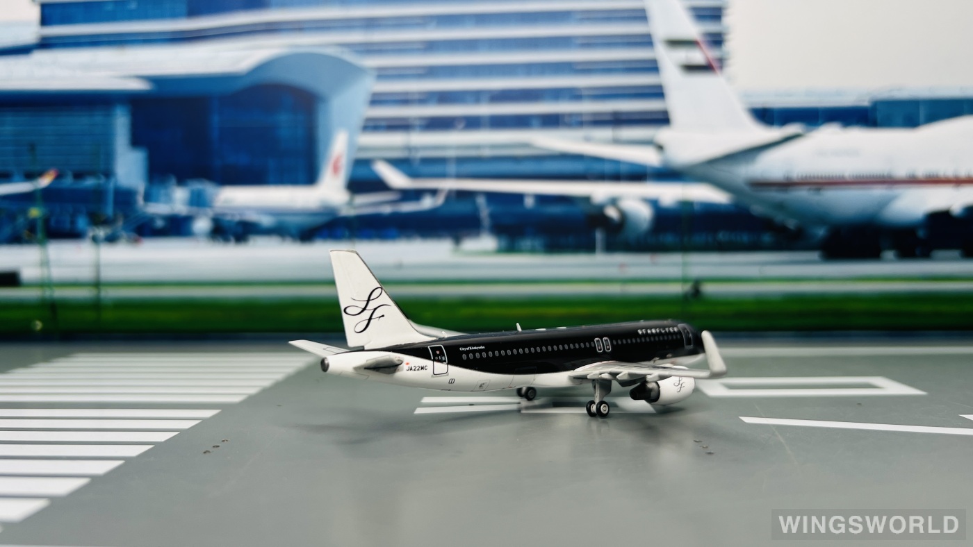 Geminijets 1:400 SFJ4004 StarFlyer 星悦航空 Airbus A320 JA22MC