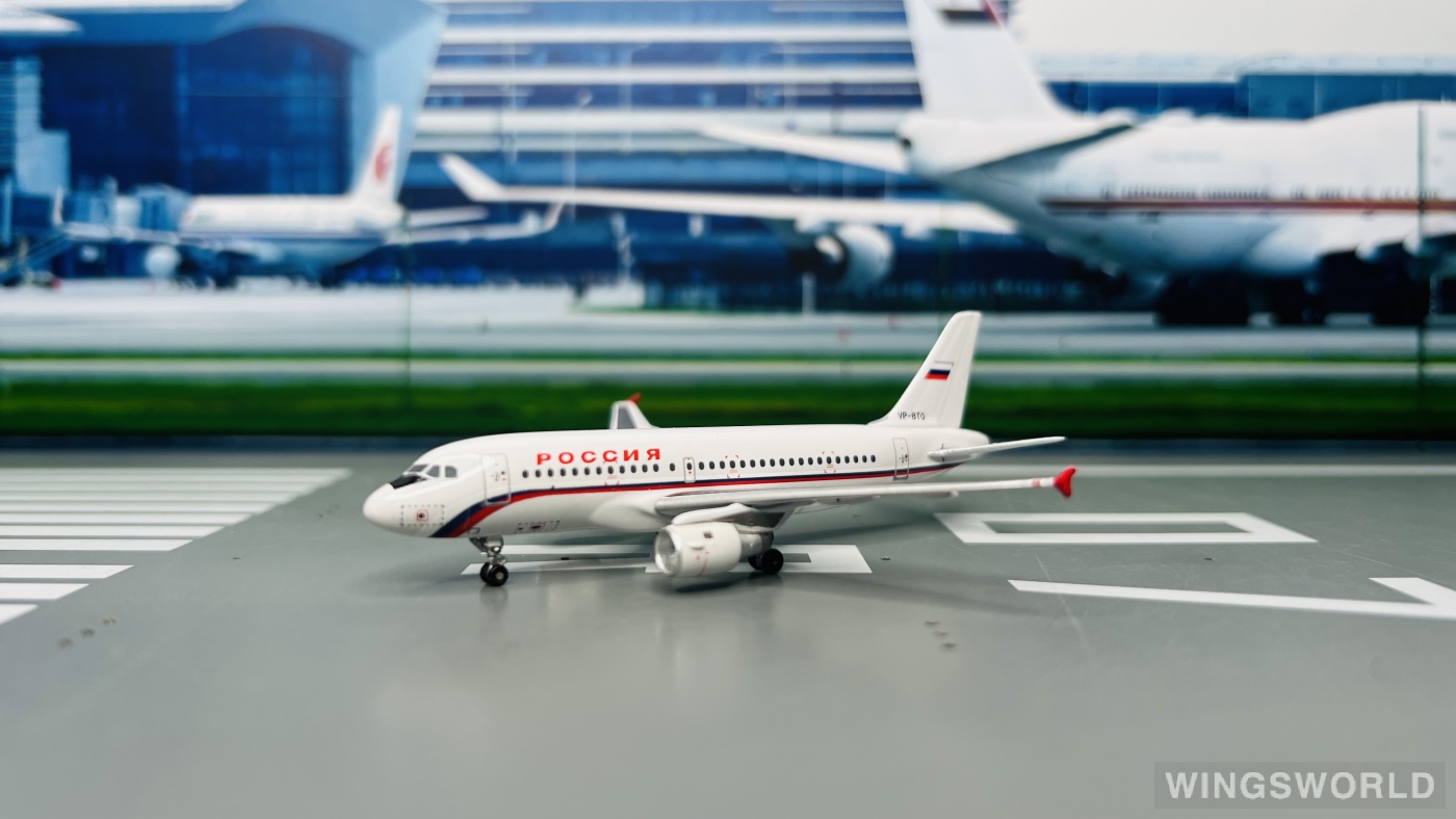 Aviation400 1:400 AV4319001 Rossiya Special Flight Detachment Airbus A319 VP-BTQ