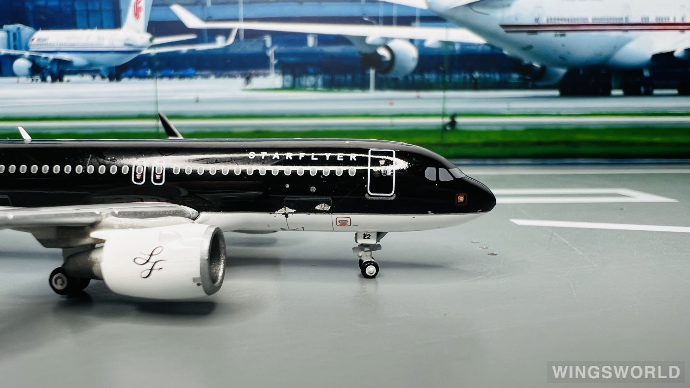 Geminijets 1:400 SFJ4004 StarFlyer 星悦航空 Airbus A320 JA22MC