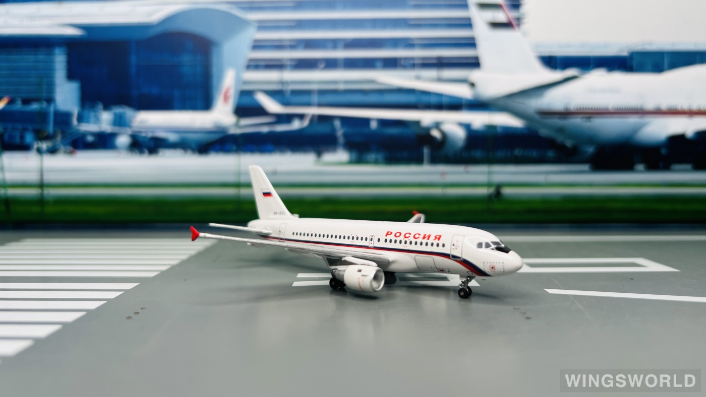 Aviation400 1:400 AV4319001 Rossiya Special Flight Detachment Airbus A319 VP-BTQ