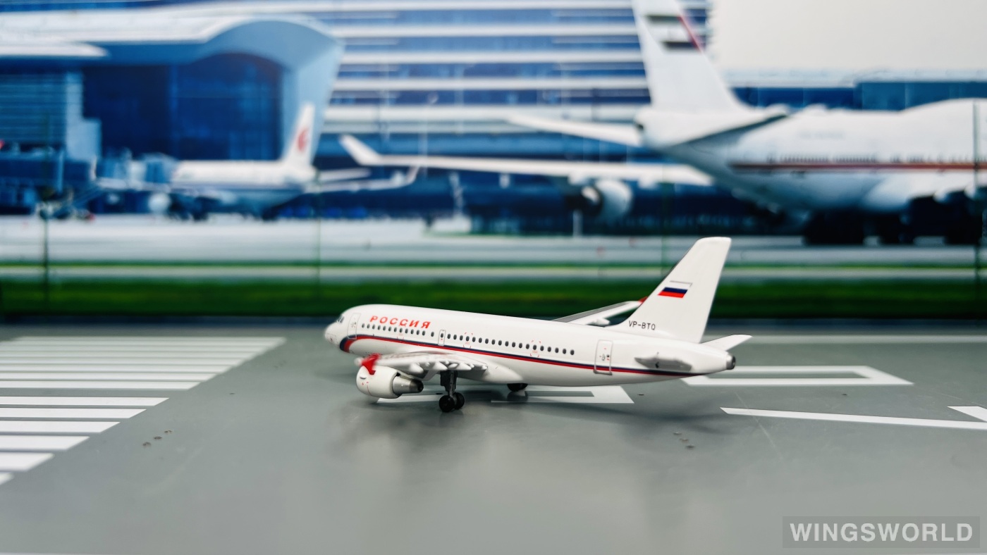 Aviation400 1:400 AV4319001 Rossiya Special Flight Detachment Airbus A319 VP-BTQ