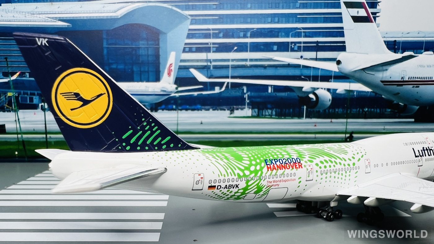 Dragon Models 1:400 55183 Lufthansa 汉莎航空 Boeing 747-400 D-ABVK