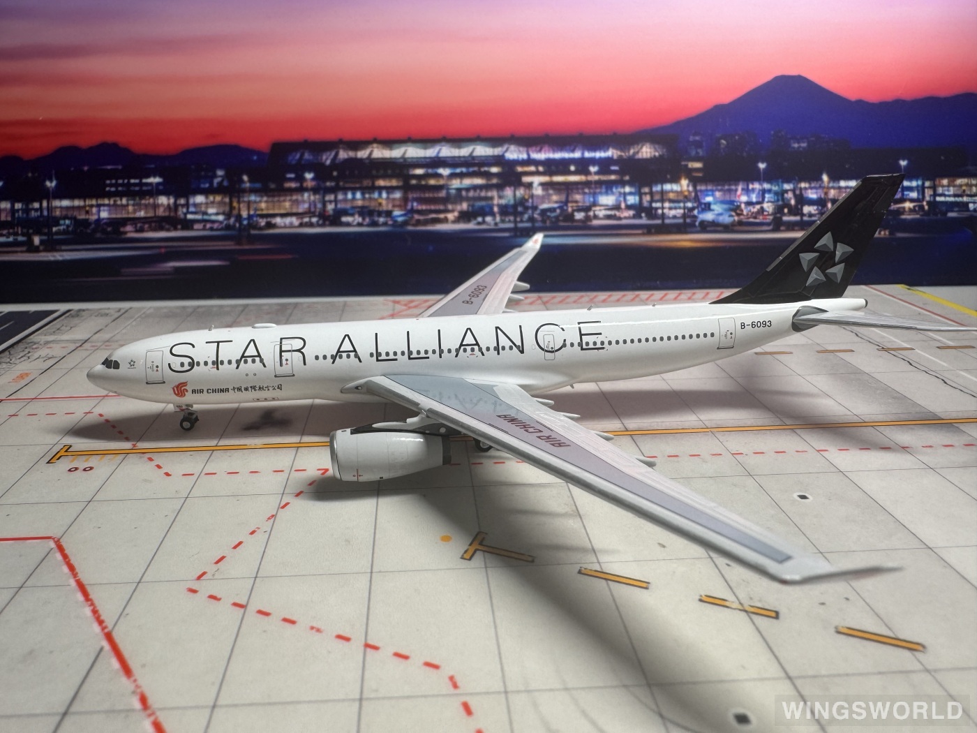 NGmodels 1:400 NG61079 Air China 中国国际航空 Airbus A330-200 B-6093