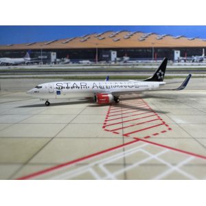 SAS 北欧航空 Boeing 737-800 LN-RRE  XX40022 JC Wings 1:400