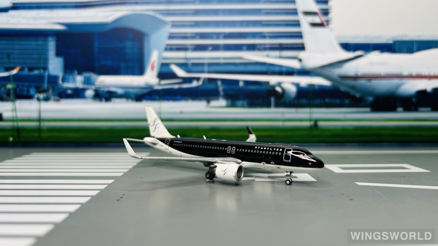 Geminijets 1:400 SFJ4004 StarFlyer 星悦航空 Airbus A320 JA22MC