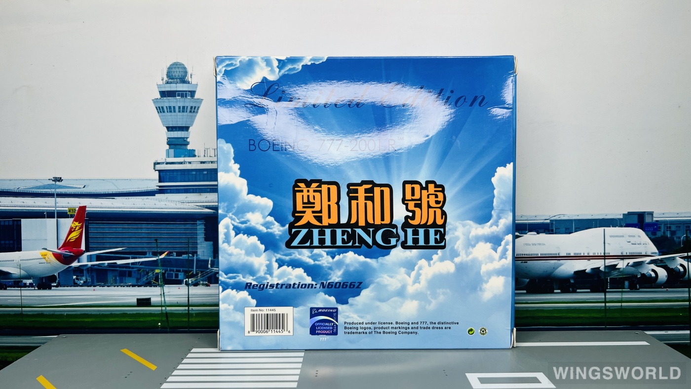 Phoenix 1:400 PH11445 Boeing 波音公司 Boeing 777-200 N6066Z