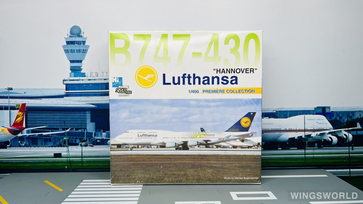 Dragon Models 1:400 55183 Lufthansa 汉莎航空 Boeing 747-400 D-ABVK