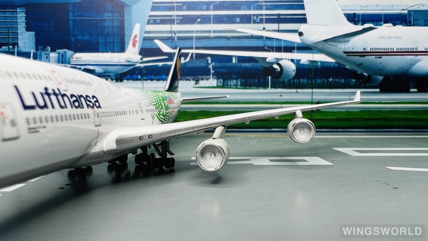 Dragon Models 1:400 Boeing 747-400 Lufthansa 汉莎航空55183 D-ABVK