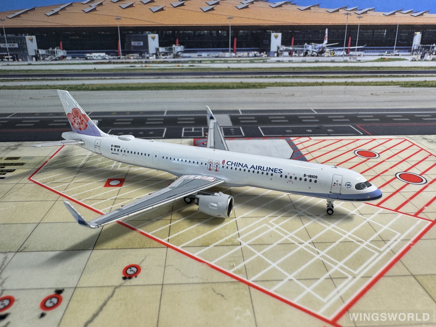 NGmodels 1:400 NG13049 China Airlines 中华航空 Airbus A321neo B-18109