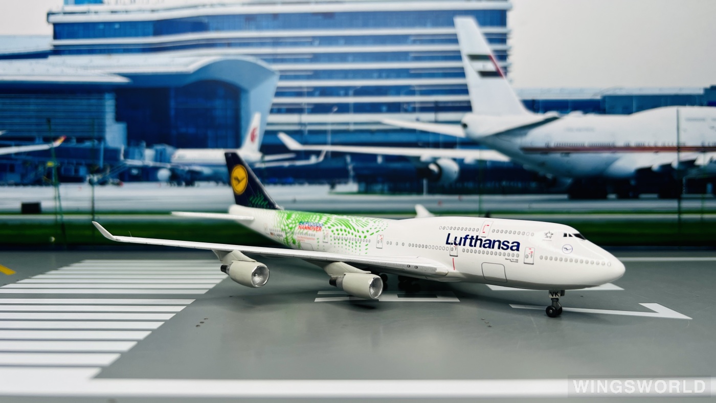 Dragon Models 1:400 Boeing 747-400 Lufthansa 汉莎航空55183 D-ABVK