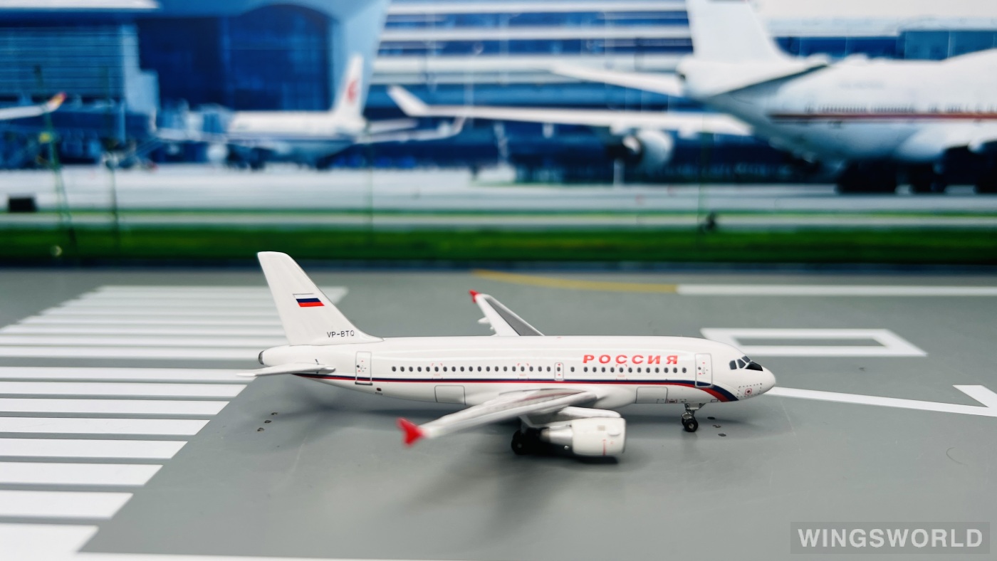 Aviation400 1:400 AV4319001 Rossiya Special Flight Detachment Airbus A319 VP-BTQ