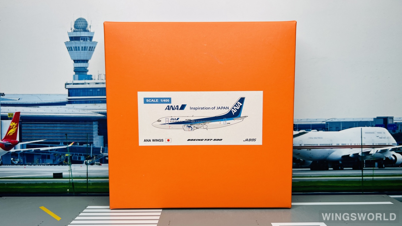 JC Wings 1:400 EW4735003 ANA 全日空 Boeing 737-500 JA8195