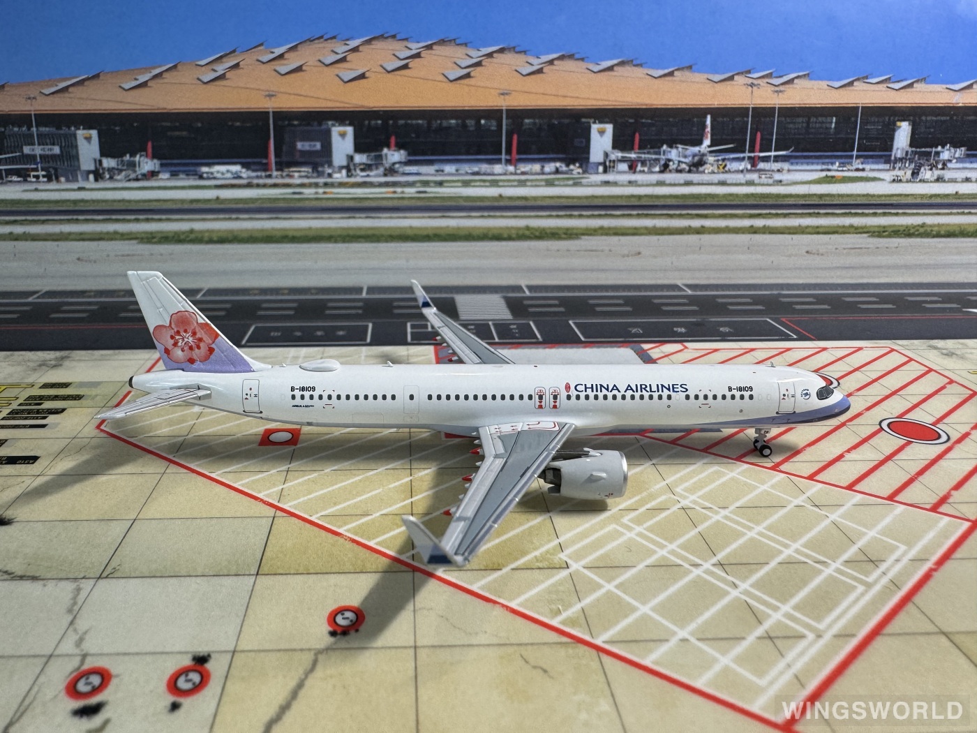 NGmodels 1:400 NG13049 China Airlines 中华航空 Airbus A321neo B-18109