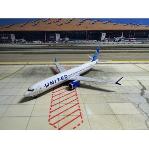 United Airlines 美国联合航空 Boeing 737 MAX 10 N27602  NG90003 NGmodels 1:400