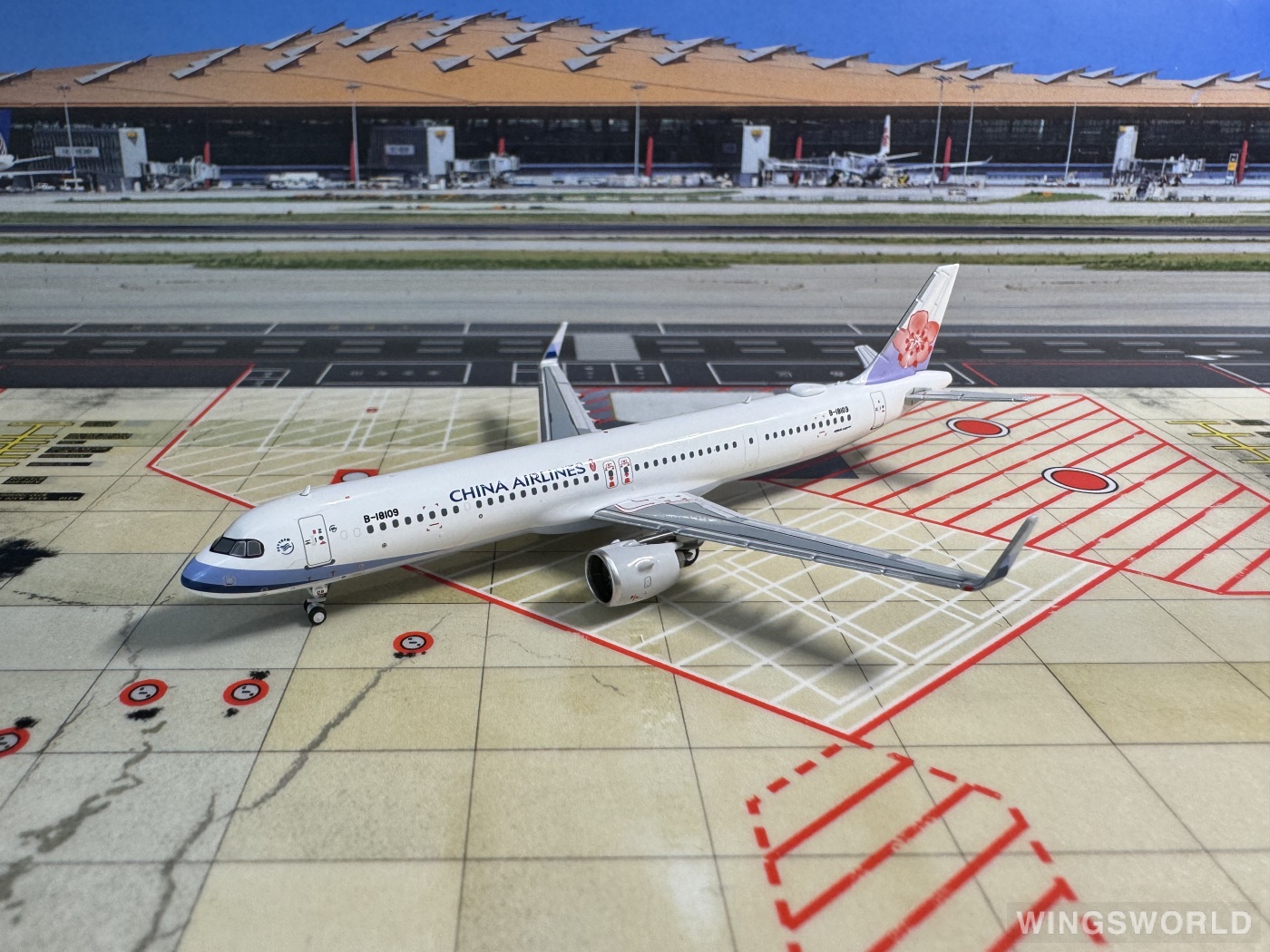 NGmodels 1:400 NG13049 China Airlines 中华航空 Airbus A321neo B-18109