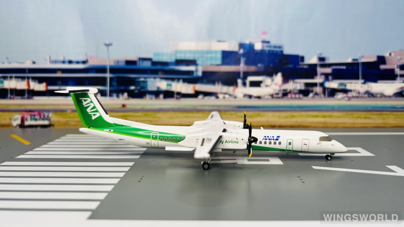 <レア> [全日空商事] 1/200 ANA DHC-8-400 1/200 DHC-8-400 ANA JA845A [DH28008] 全日空商事/中古