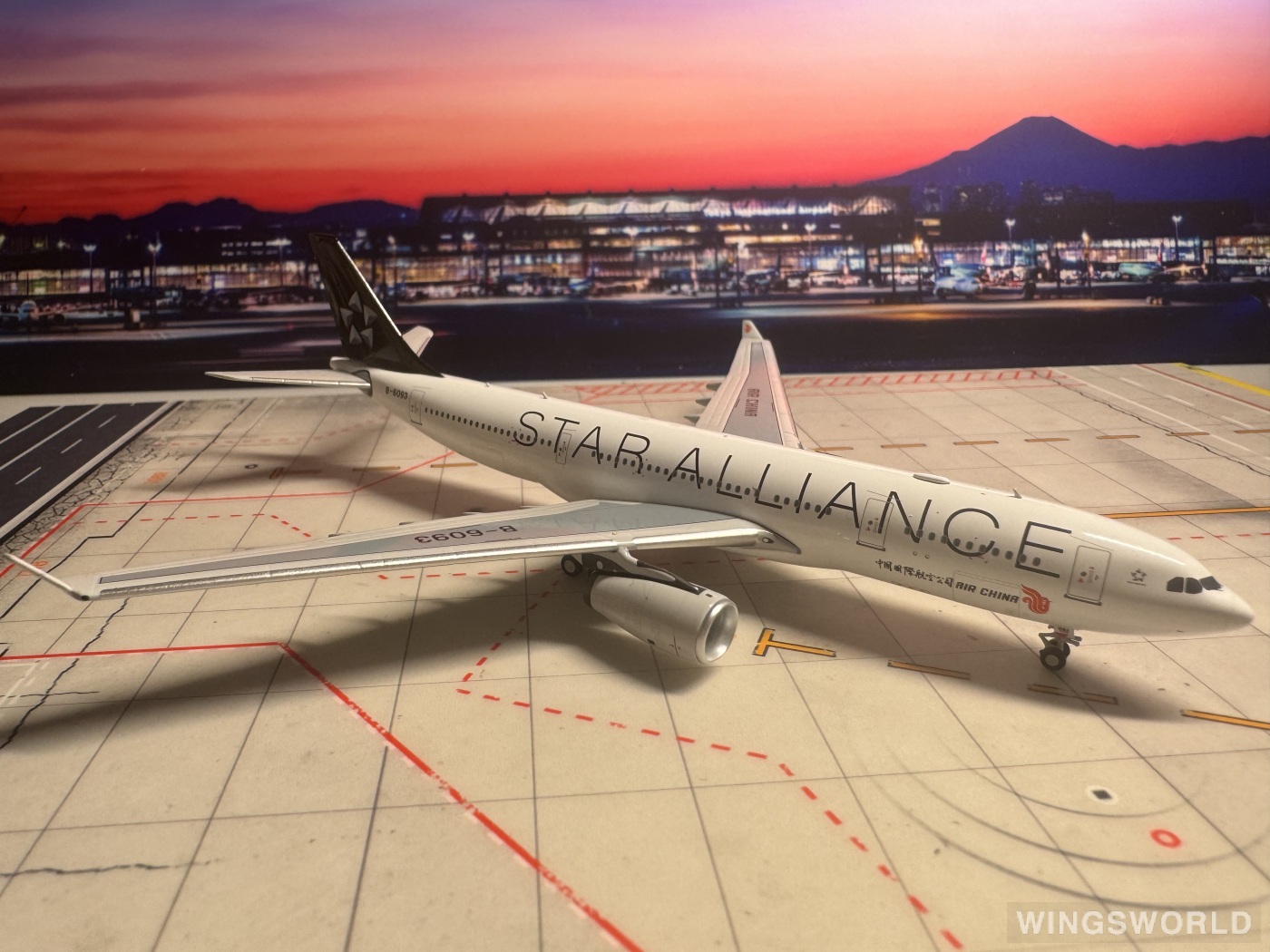 NGmodels 1:400 NG61079 Air China 中国国际航空 Airbus A330-200 B-6093