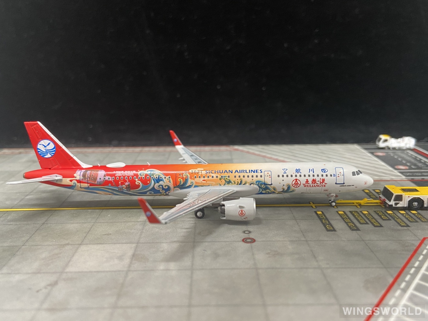NGmodels 1:400 NG13106 Sichuan Airlines 四川航空 Airbus A321neo B-302T