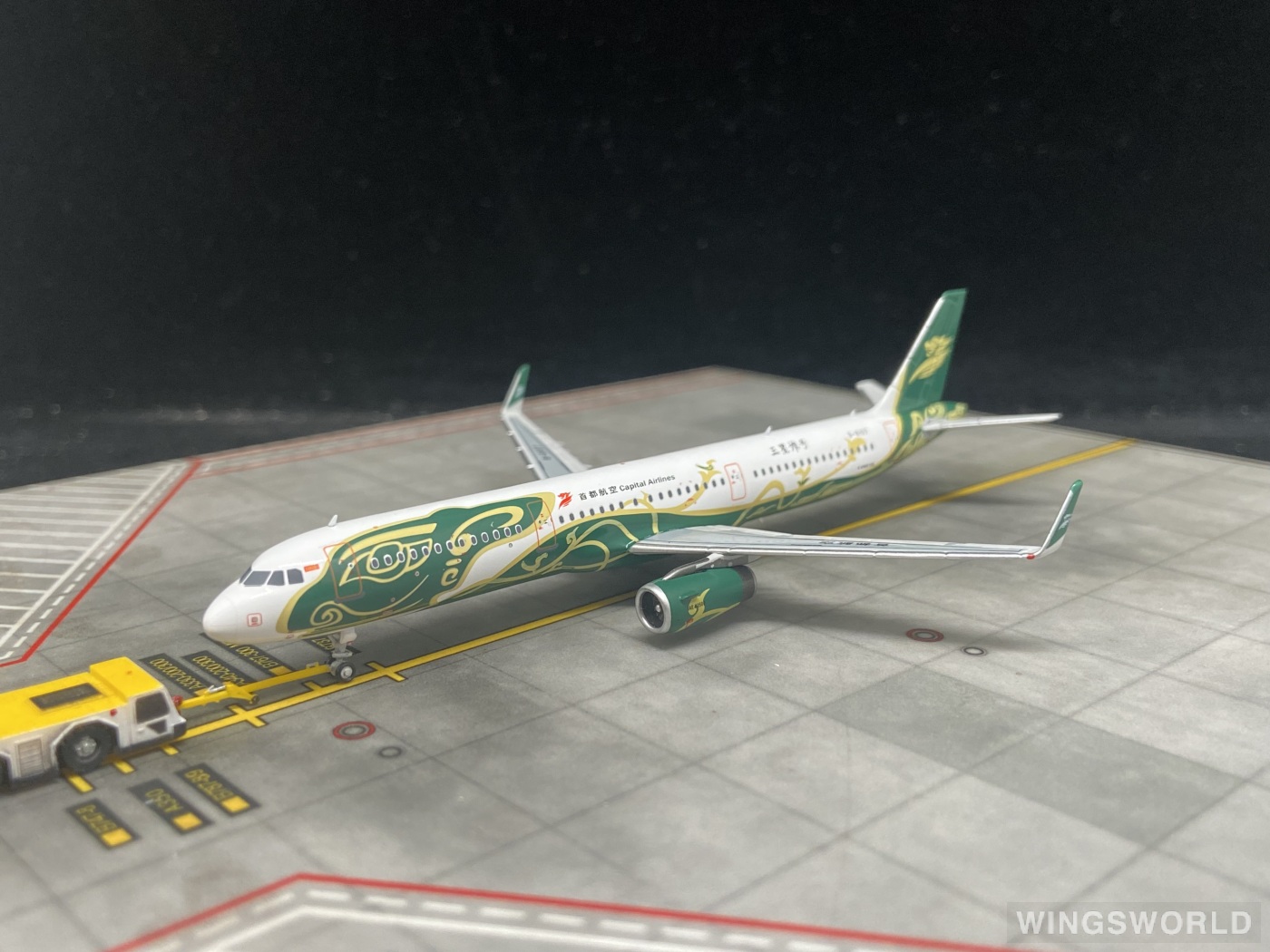 NGmodels 1:400 NG13105 Capital Airlines 首都航空 Airbus A321 B-8107