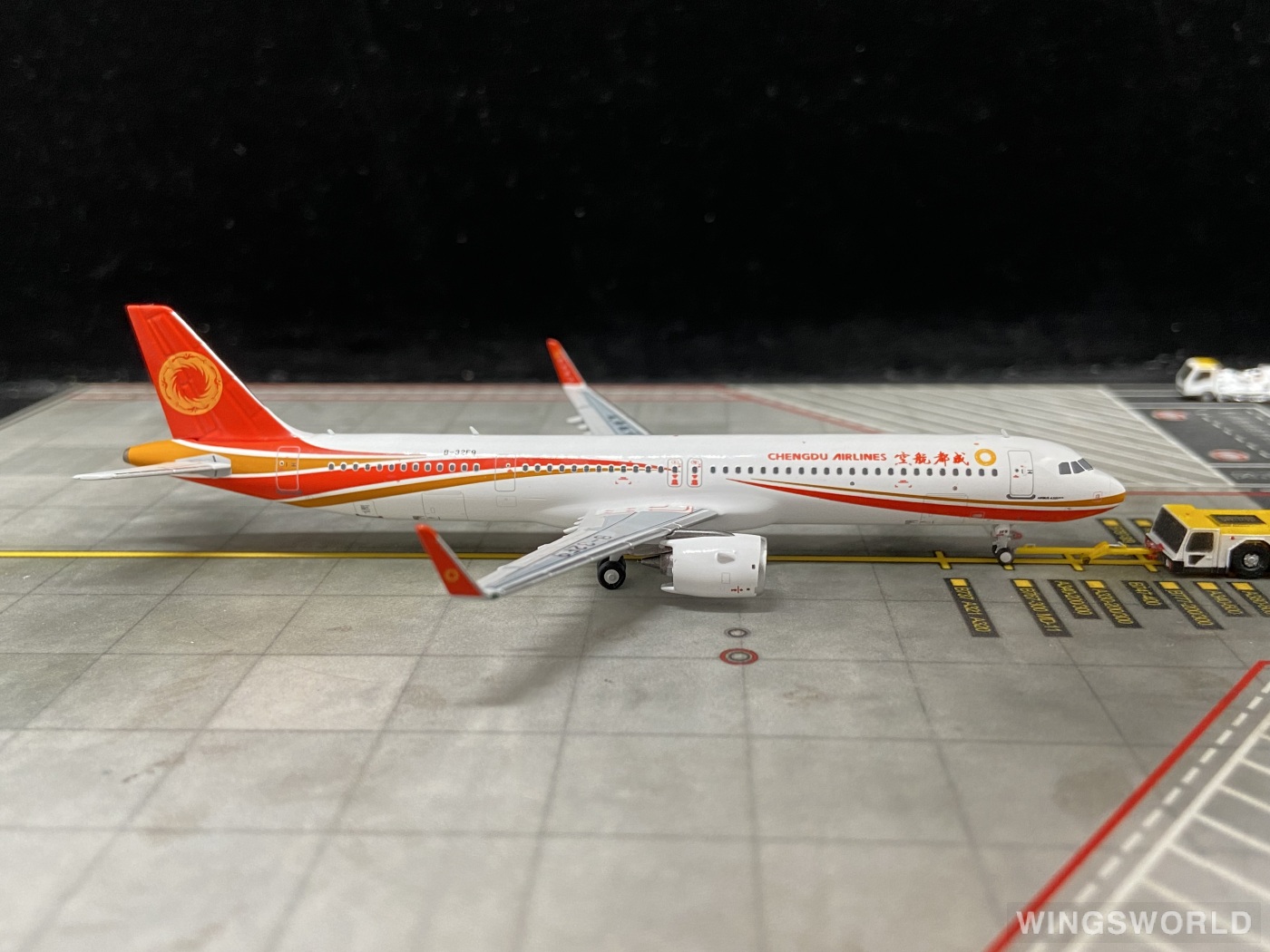 NGmodels 1:400 NG13103 Chengdu Airlines 成都航空 Airbus A321neo B-32F9