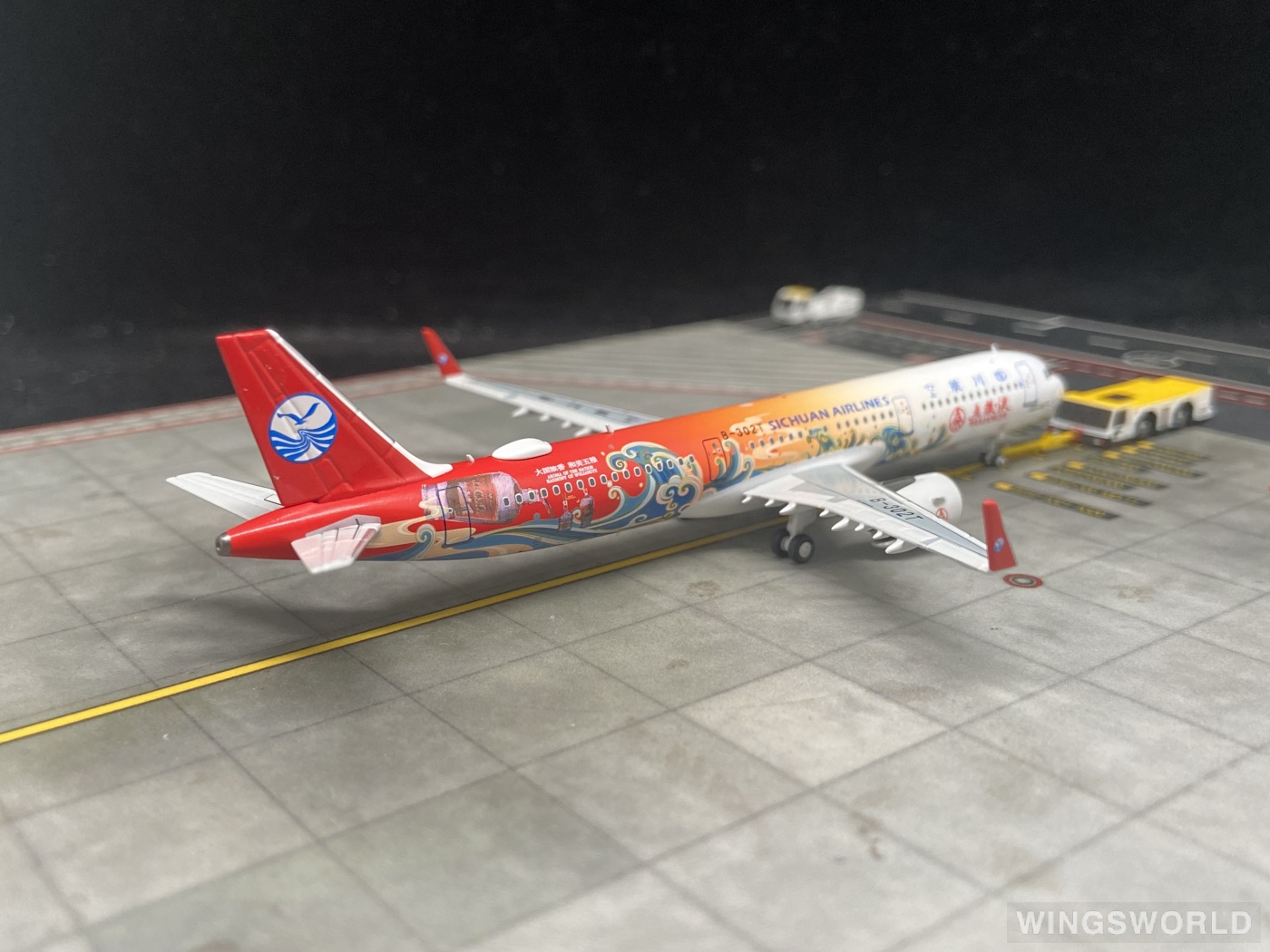 NGmodels 1:400 NG13106 Sichuan Airlines 四川航空 Airbus A321neo B-302T