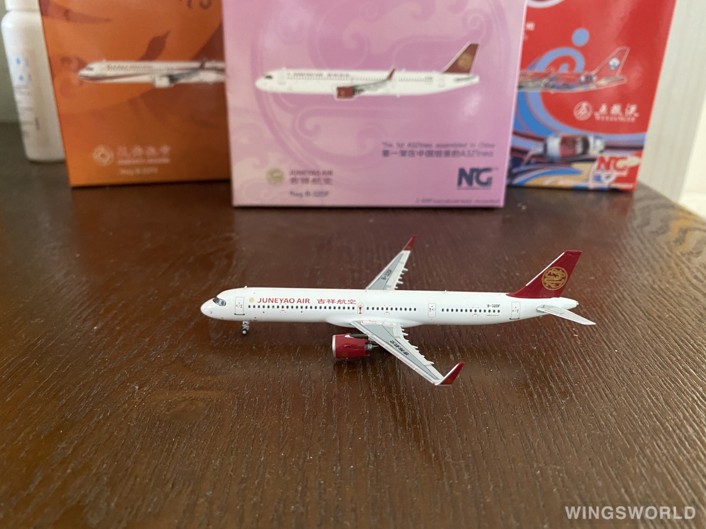 NGmodels 1:400 NG13088 Juneyao Airlines 吉祥航空 Airbus A321neo B-32DF