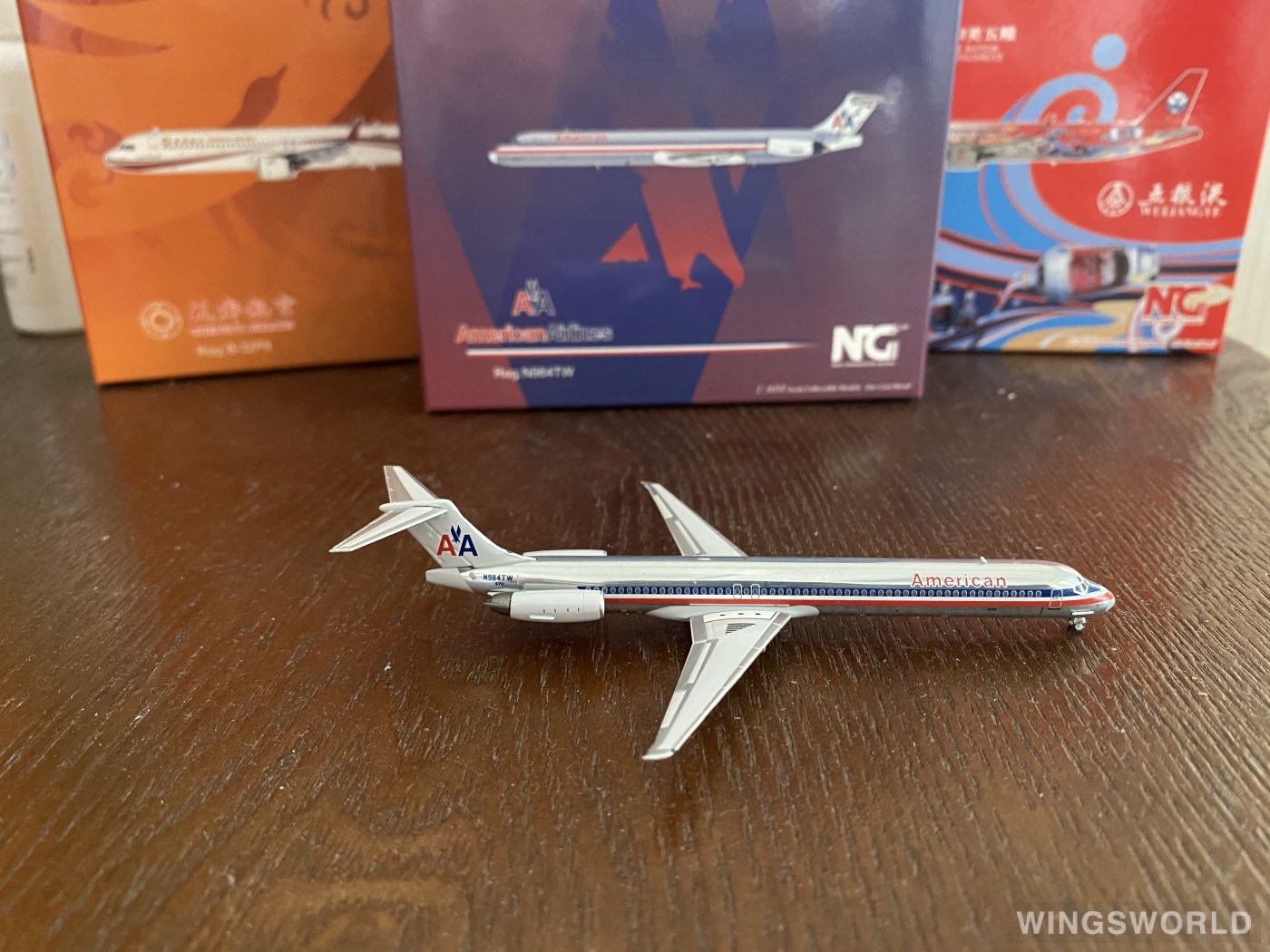 NGmodels 1:400 NG83003 American Airlines 美国航空 McDonnell Douglas MD-83 N984TW