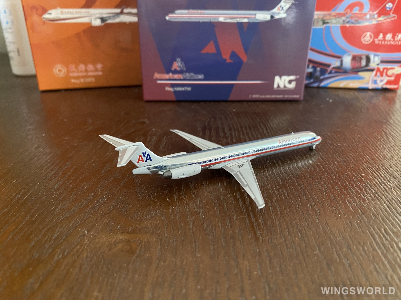 NGmodels 1:400 NG83003 American Airlines 美国航空 McDonnell Douglas MD-83 N984TW
