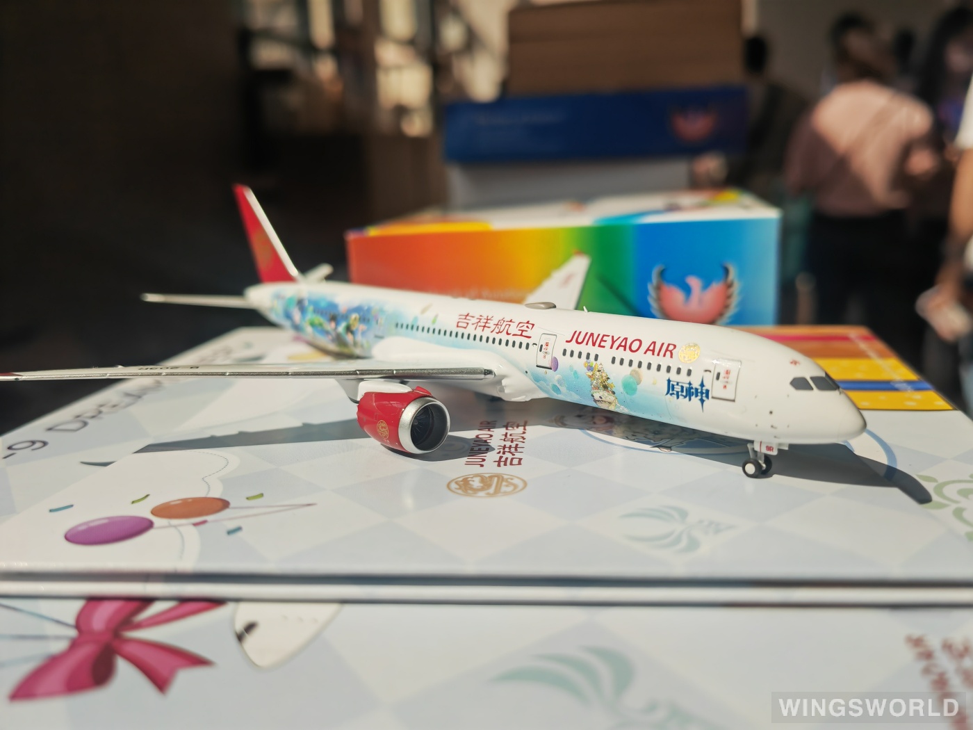 NGmodels 1:400 NG55122 Juneyao Airlines 吉祥航空 Boeing 787-9 B-209R