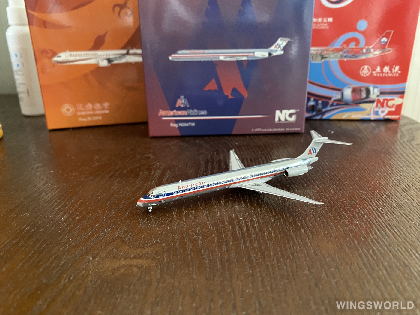 NGmodels 1:400 NG83003 American Airlines 美国航空 McDonnell Douglas MD-83 N984TW