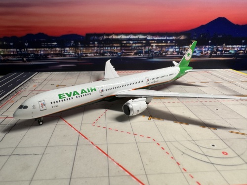 NGmodels 1:400 Boeing 787-10 EVA Air 长荣航空NG56021 B-17813 的