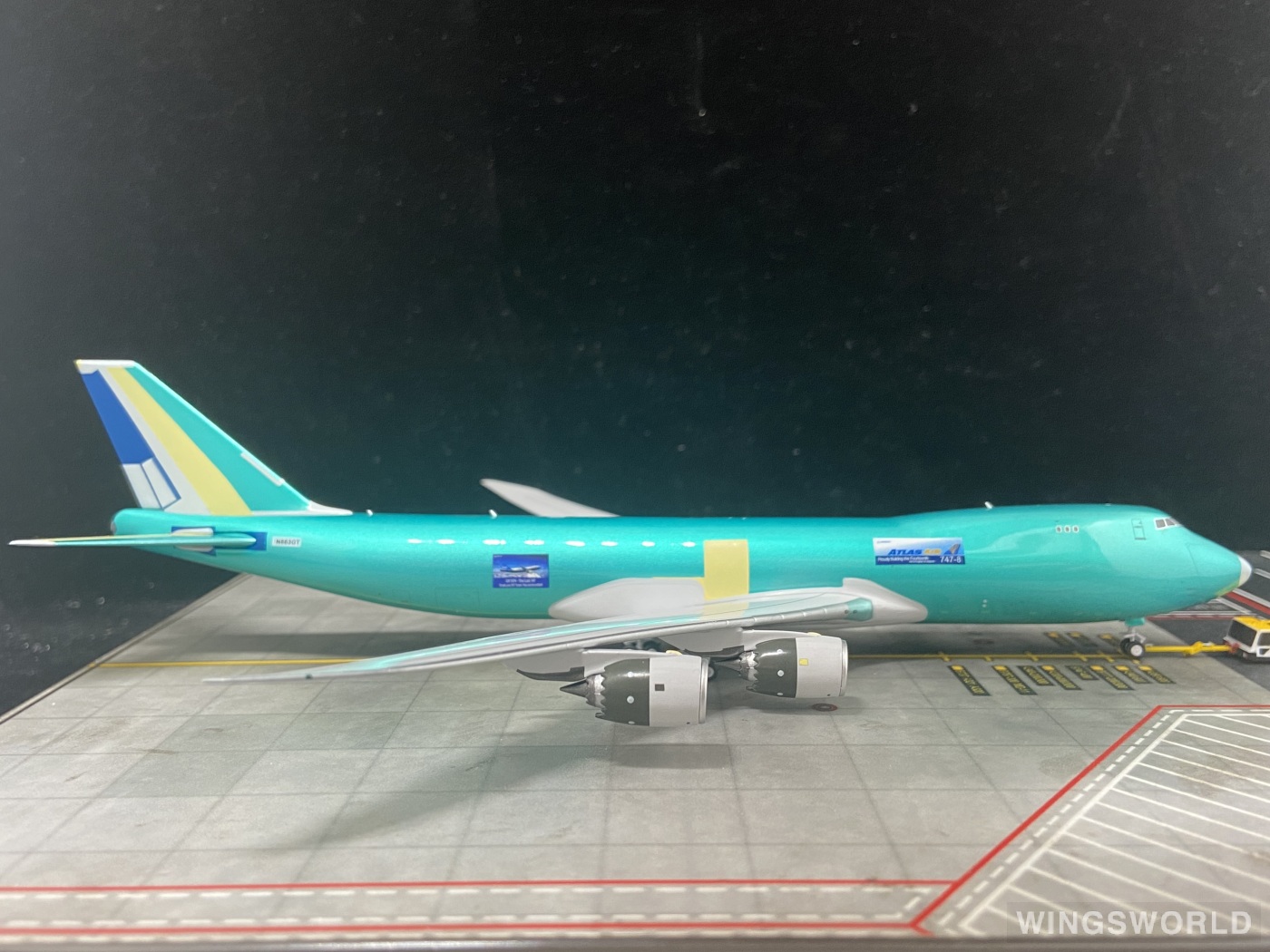 NGmodels 1:400 NG78001 Atlas Air 阿特拉斯航空 Boeing 747-8F N863GT